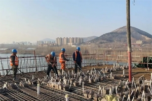 東平G105二期工程掀起春季大干熱潮