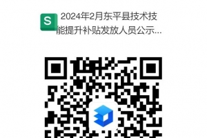 關(guān)于對(duì)東平縣技術(shù)技能提升補(bǔ)貼人員公示的公告