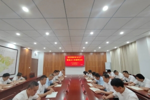 東平縣礦產(chǎn)業(yè)發(fā)展服務(wù)中心召開國慶期間安全生產(chǎn)暨重點(diǎn)工作部署會(huì)議