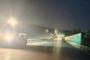 好消息！東平105國道北段完成全部瀝青路面攤鋪！
